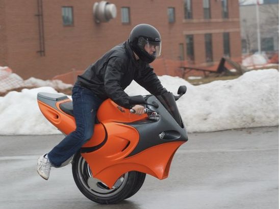 One Wheeled Bike